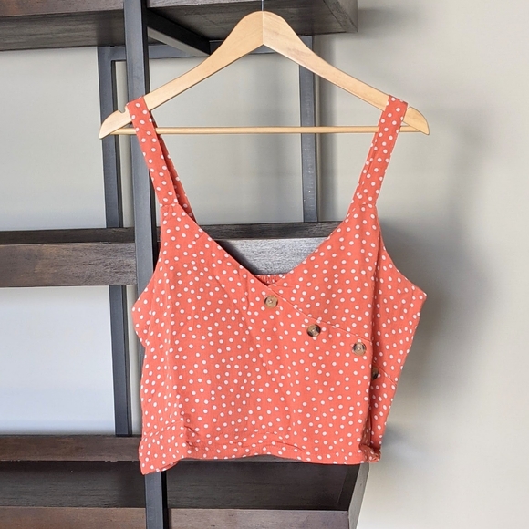 O'Neill • Orange Polkadot Tank - Picture 4 of 11